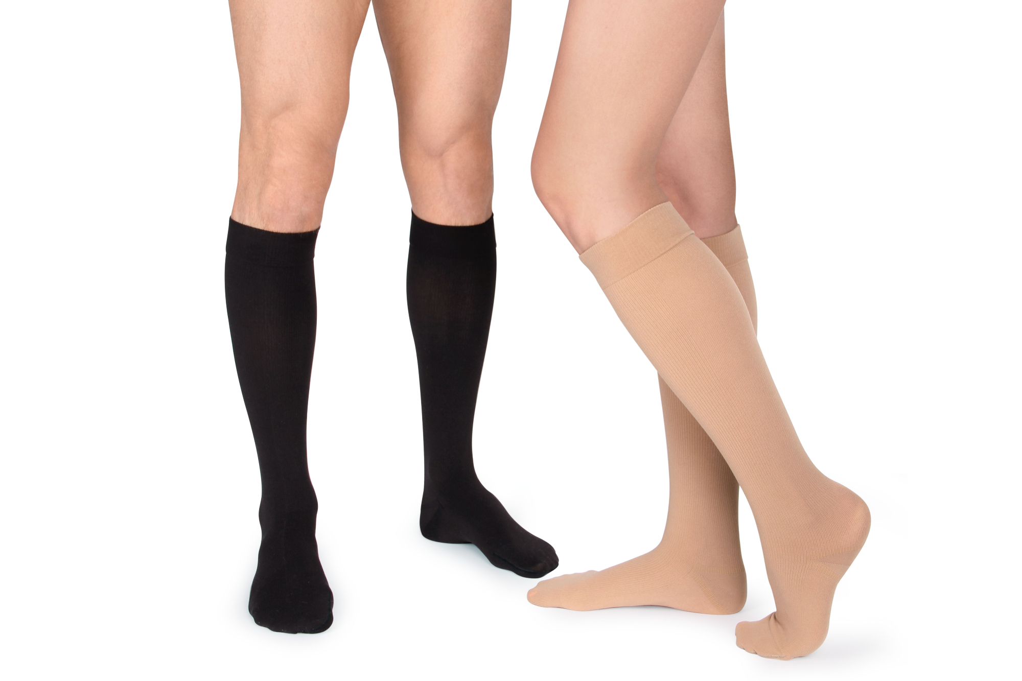 Kompresijske nogavice pomagajo tako starejšim kot tudi mlajšim